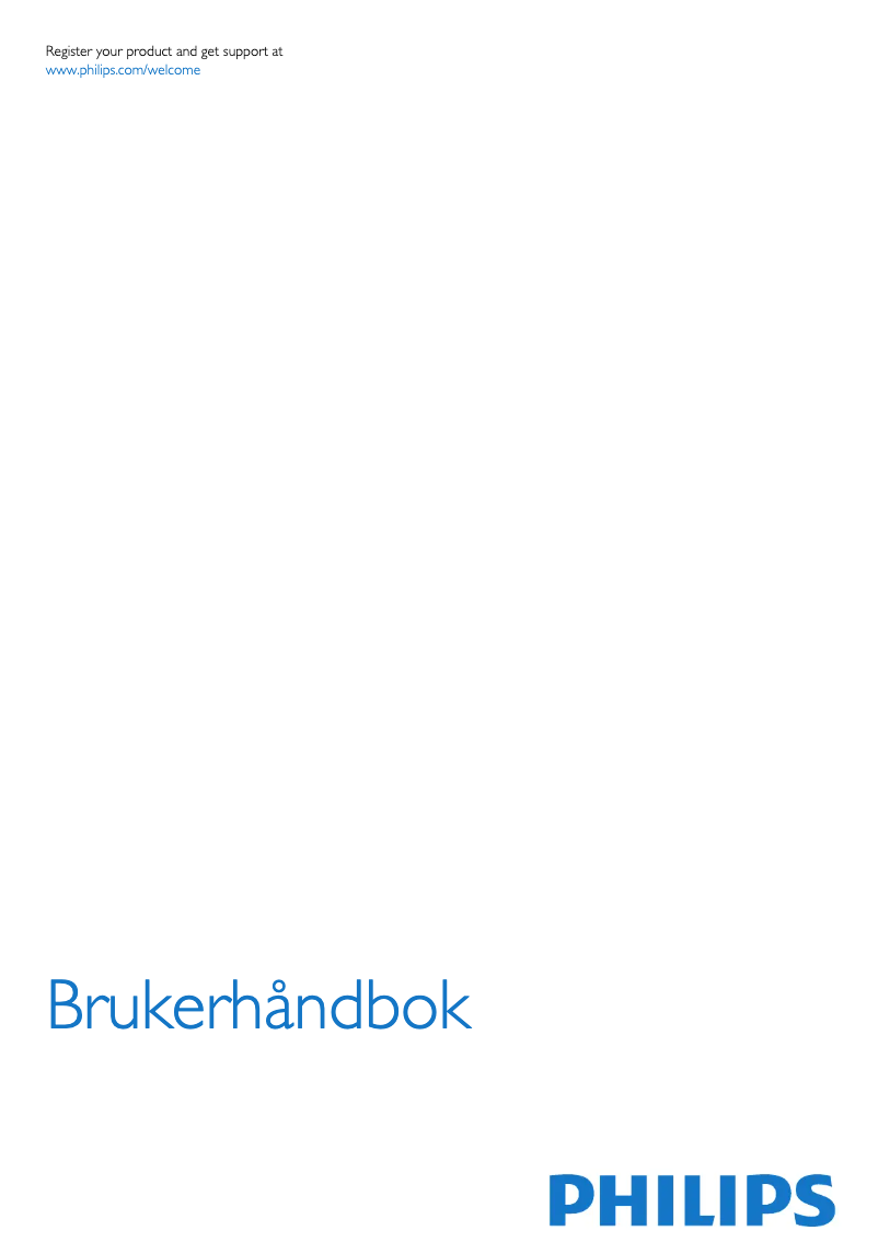 Page 1 of the manual User Manual Philips 32PHH4329