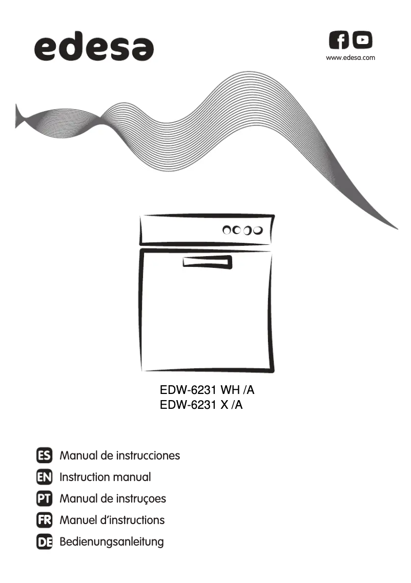 Page 1 de la notice Manuel utilisateur Edesa EDW-6231 X