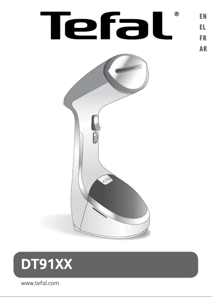 Page 1 of the manual User Manual Tefal Access Steam Care DT9120