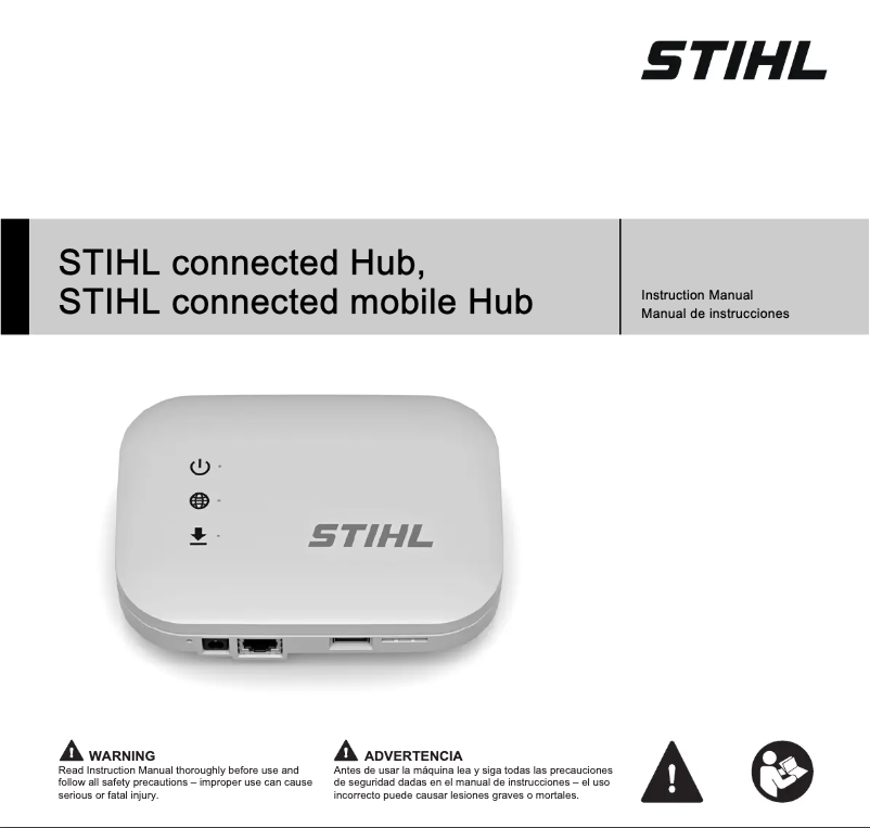 Page 1 de la notice Manuel utilisateur Stihl Connected Hub