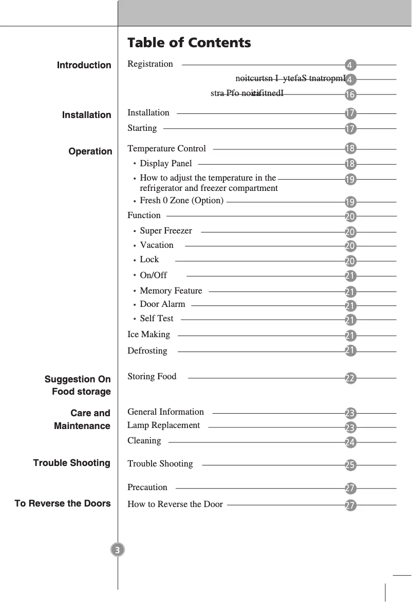 Page 1 de la notice Manuel utilisateur LG GB5135