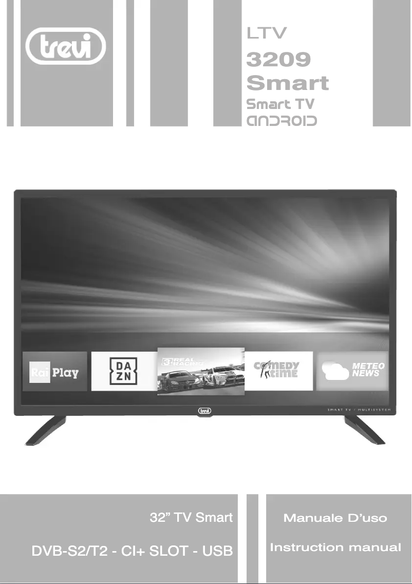 Page 1 de la notice Manuel utilisateur Trevi LTV 3209 Smart