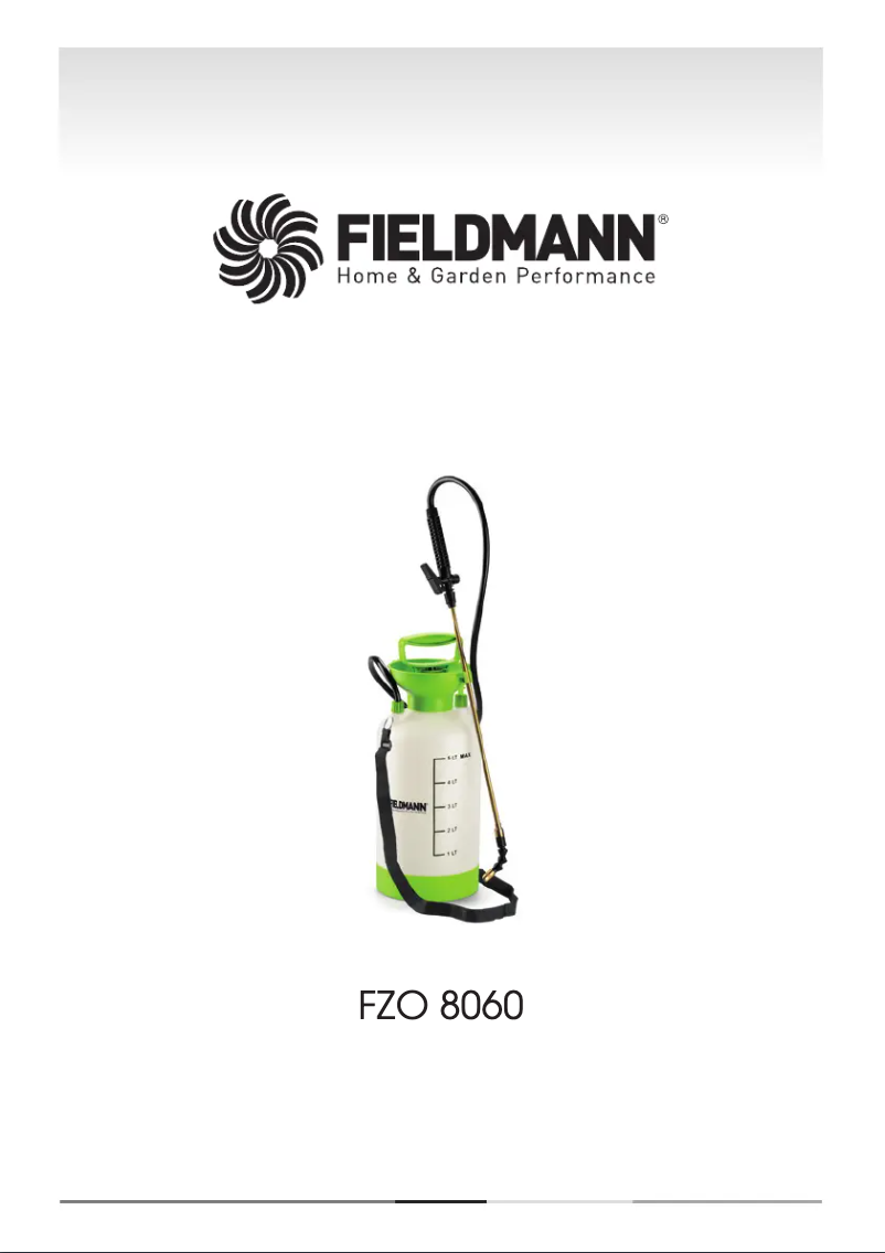 Page 1 de la notice Manuel utilisateur Fieldmann FZO 8060