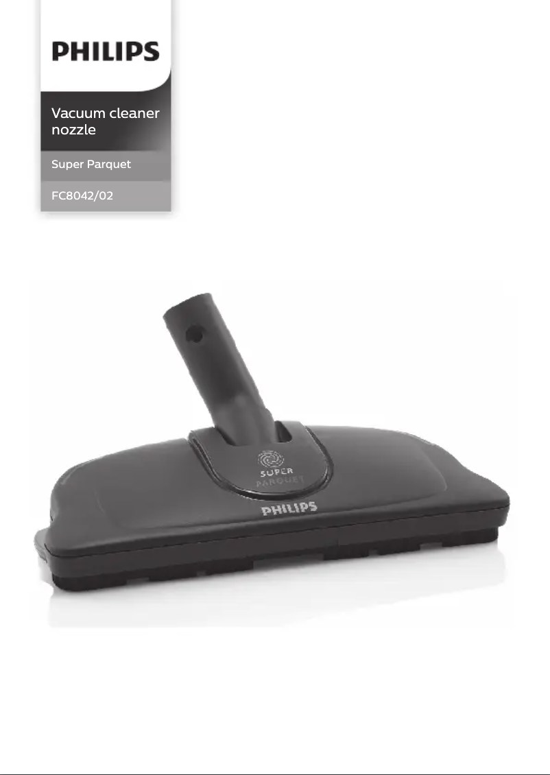 Page n°1 - Manuel utilisateur Philips FC8042