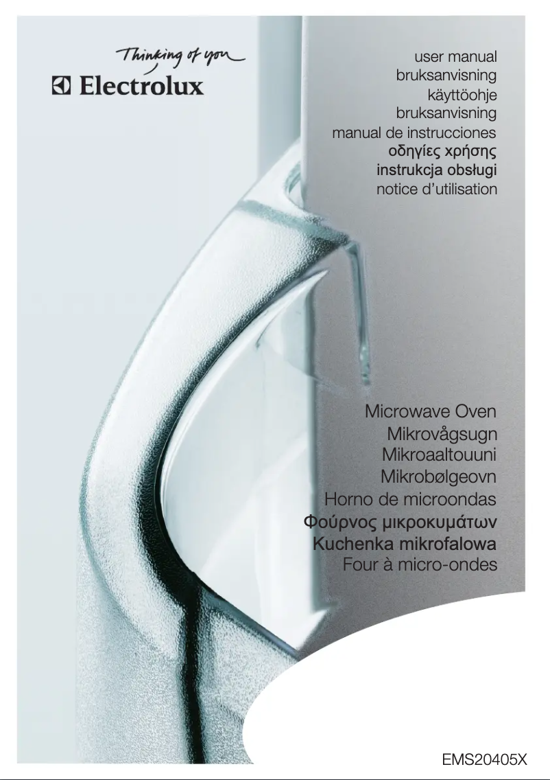 Página 1 del manual Manual de usuario Electrolux EMS2040S