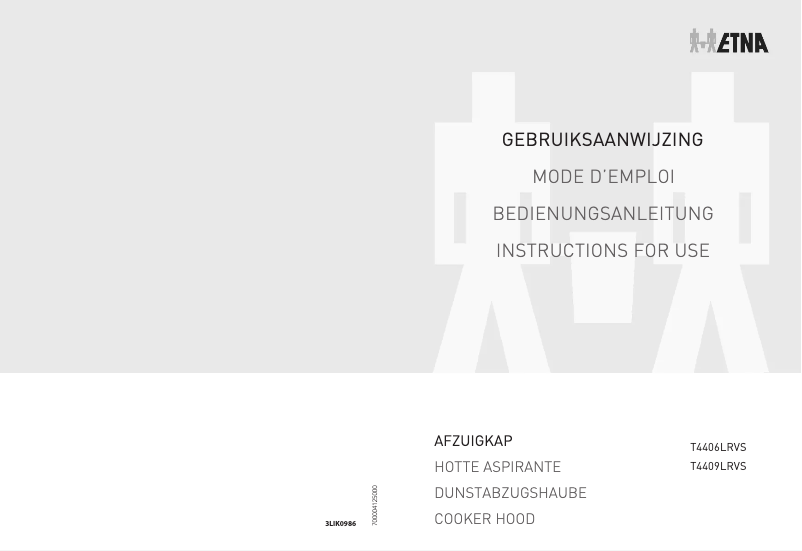 Page 1 de la notice Manuel utilisateur Etna T4409L