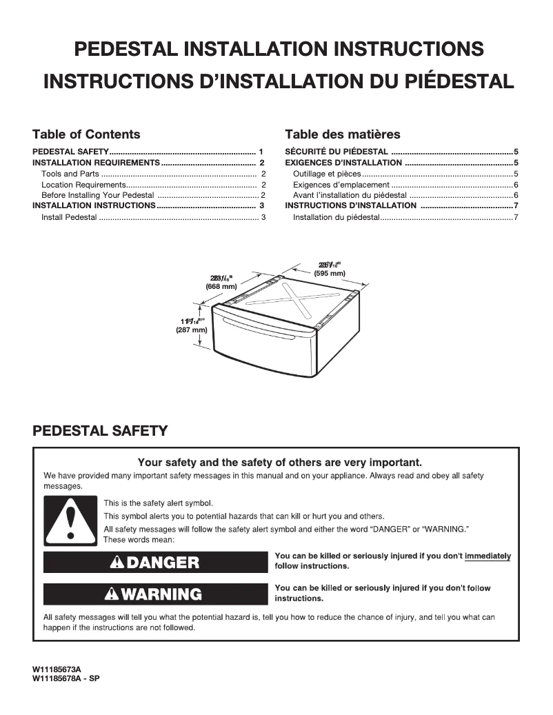 Página 1 del manual Manual de usuario Whirlpool WFP2411GX