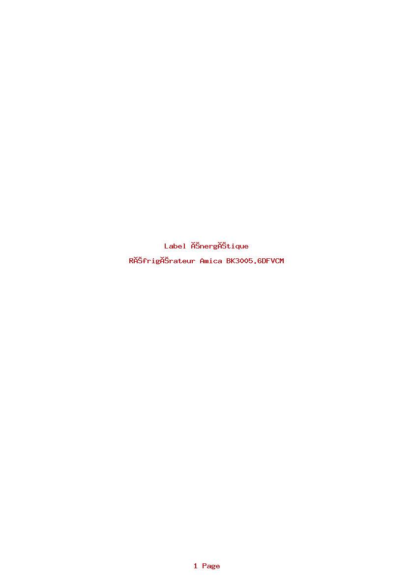Image de la première page du manuel de l'appareil BK3005.6DFVCM