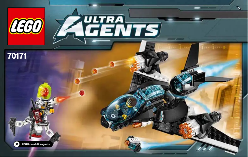 Página 1 del manual Manual de usuario Lego Ultra Agents 70171