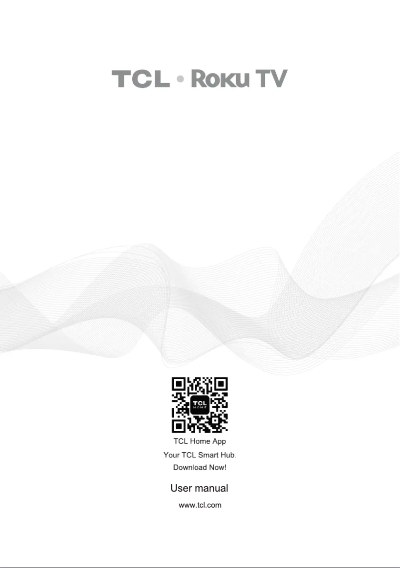 Page 1 de la notice Manuel utilisateur TCL 43RC650K