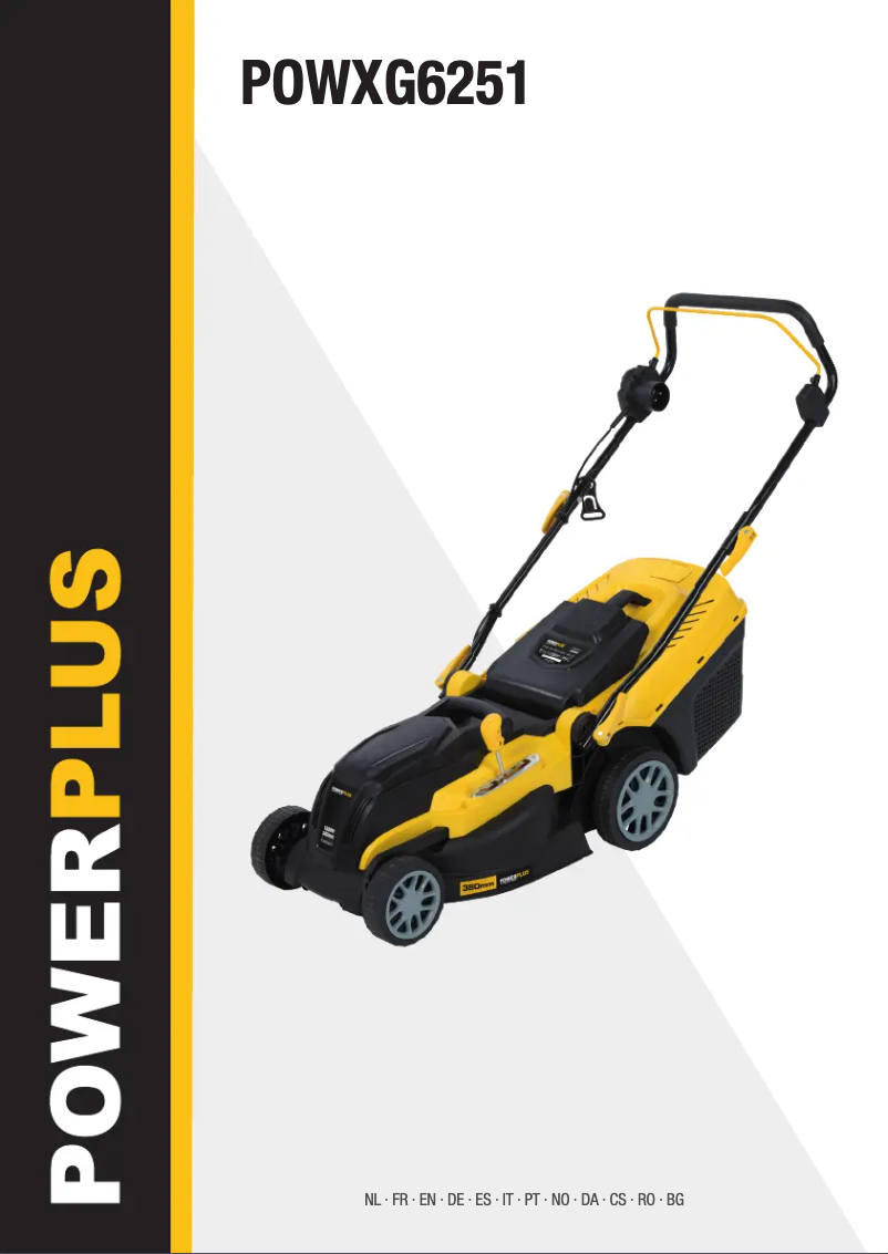 Page 1 de la notice Manuel utilisateur PowerPlus POWXG6251