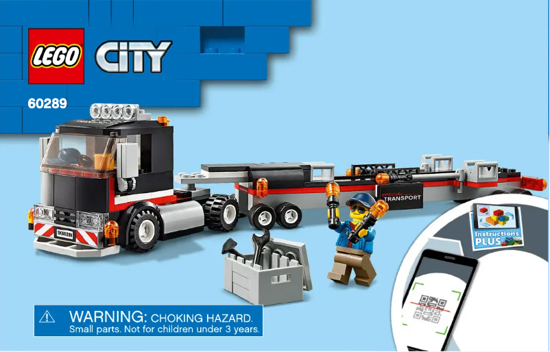Página 1 del manual Manual de usuario Lego City 60289