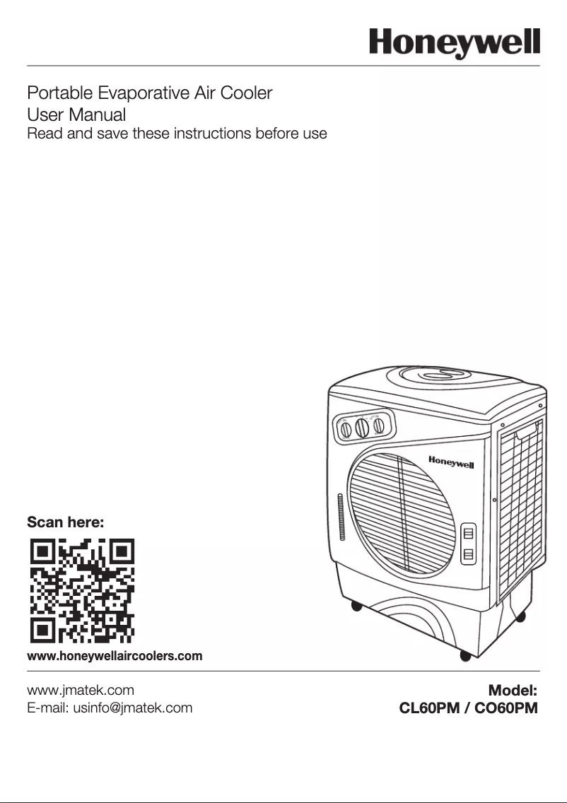 Página 1 del manual Manual de usuario Honeywell CO60PM