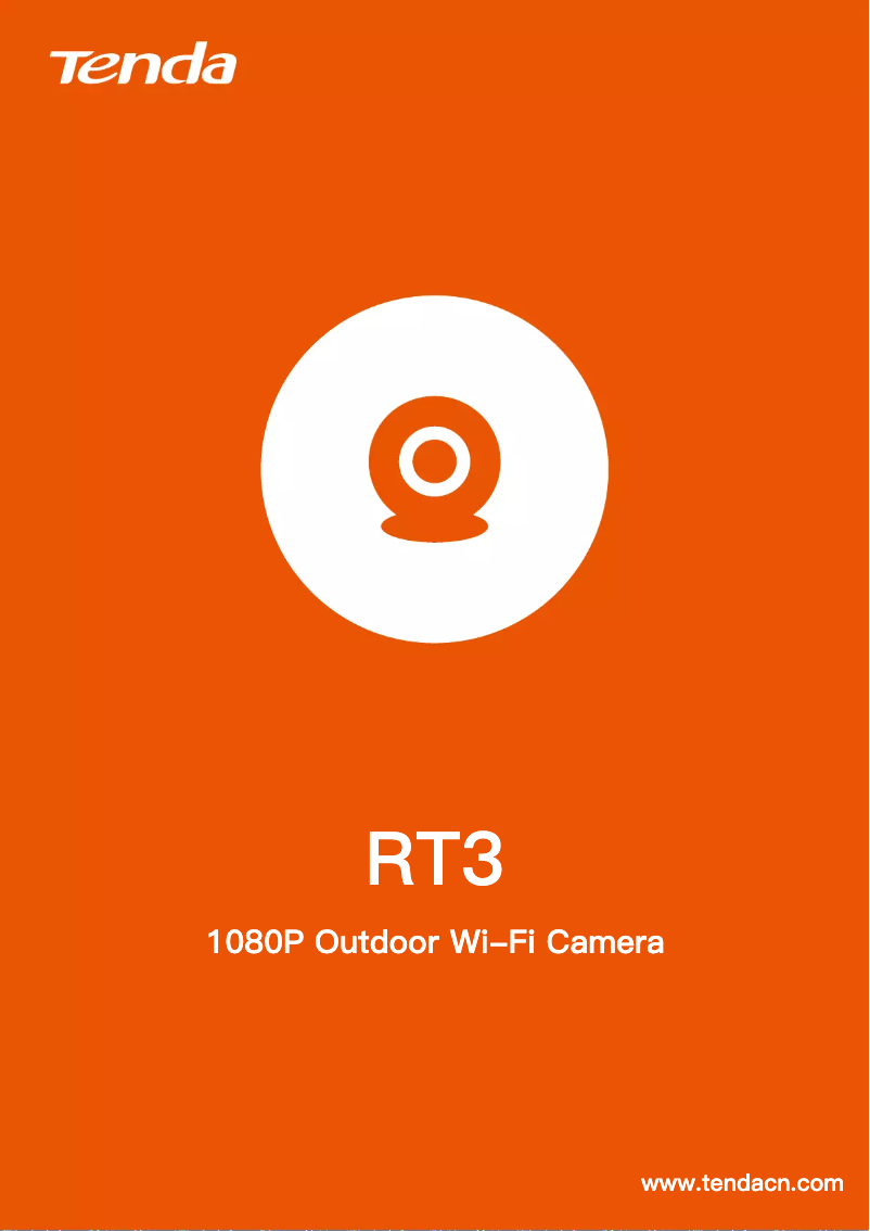 Página 1 del manual Ficha técnica Tenda RT3