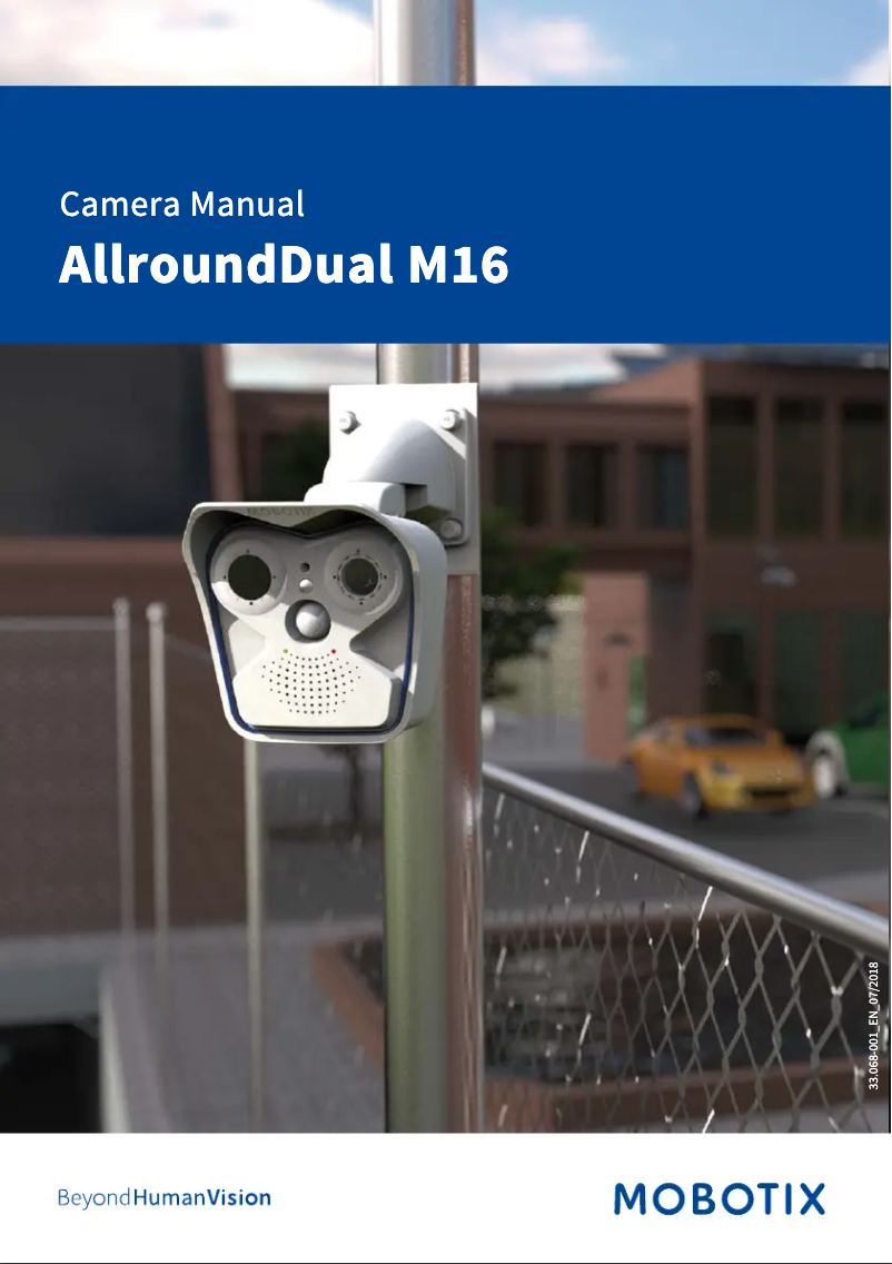 Page 1 de la notice Manuel utilisateur Mobotix M16 AllroundDual