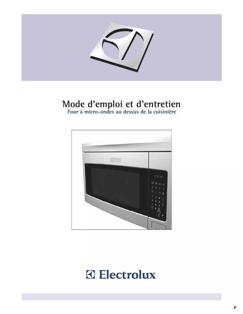 Página 1 del manual Manual de usuario Electrolux EI30MH55GS