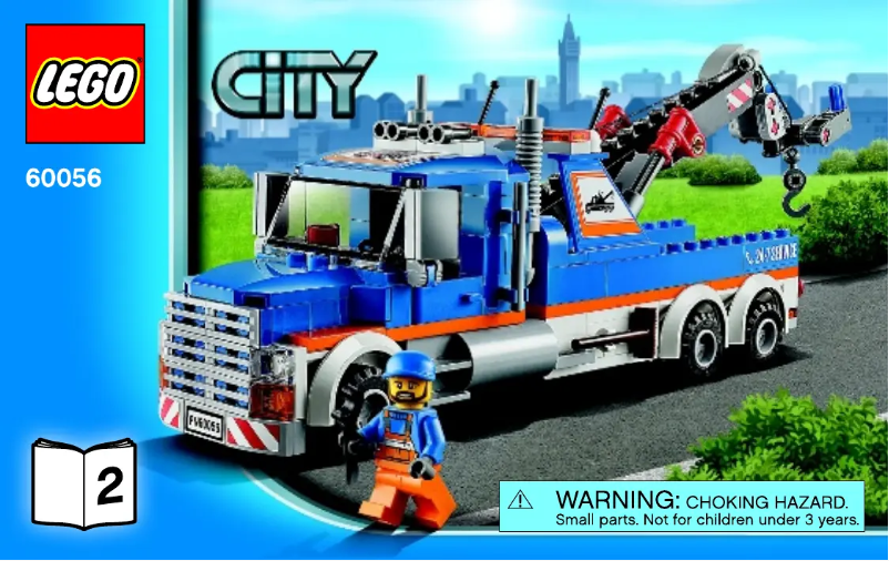 Página 1 del manual Manual de usuario Lego City 60056