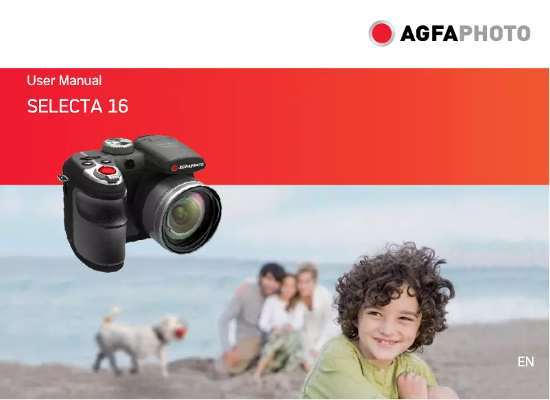 Page 1 de la notice Manuel utilisateur AgfaPhoto Selecta 16