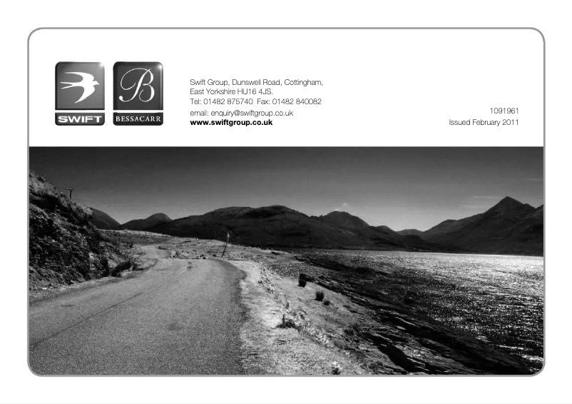 Page 1 de la notice Manuel utilisateur Swift Kon-Tiki E700 (2011)