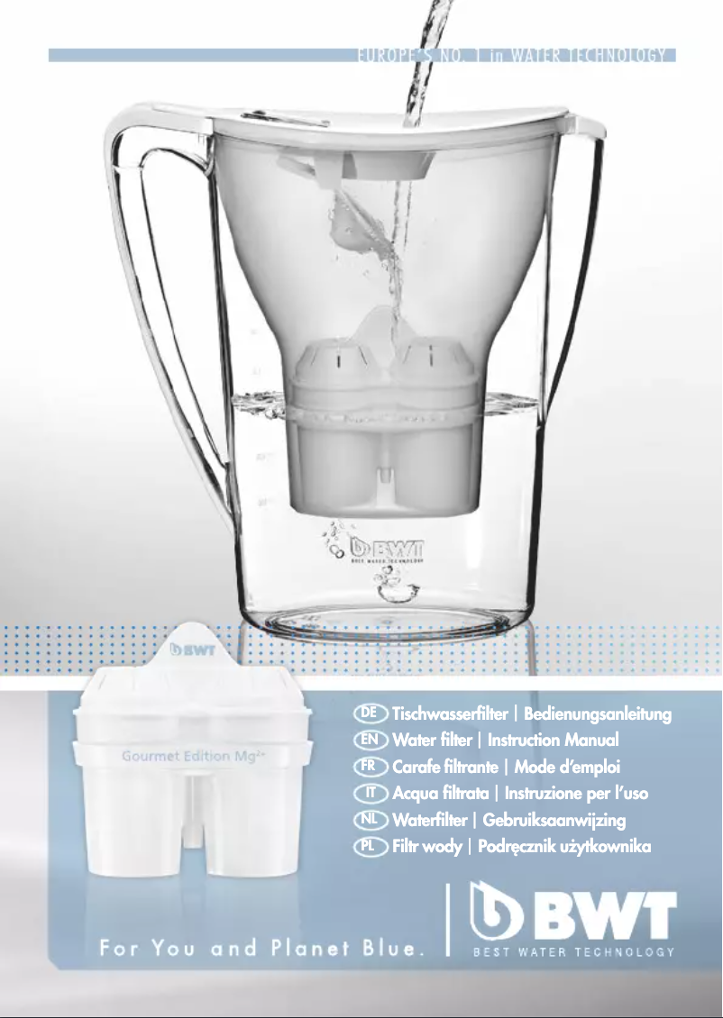 Page 1 de la notice Manuel utilisateur BWT Penguin WF8700