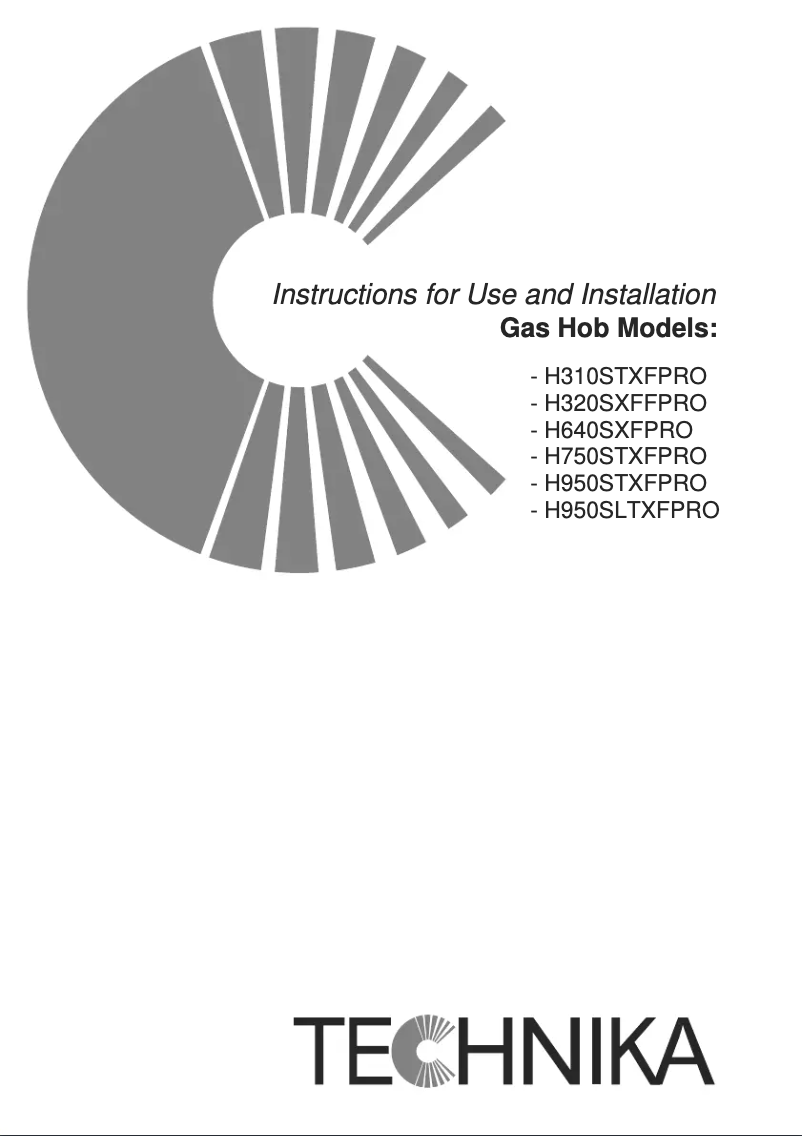 Página 1 del manual Manual de usuario Technika H950STXFPRO