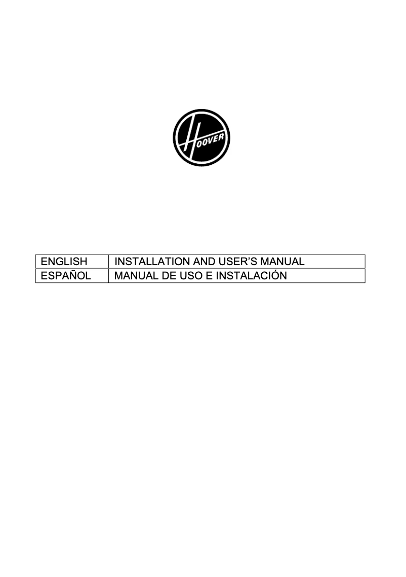 Page 1 de la notice Manuel utilisateur Hoover H-HOOD 300 HTS9CBK3XWIFI