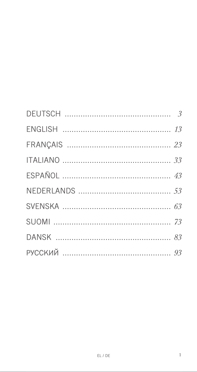 Page 1 de la notice Manuel utilisateur Swarovski EL 8x32 W B