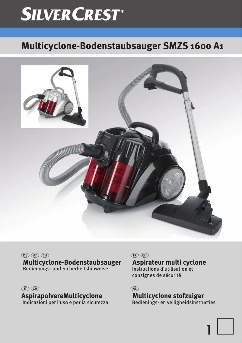 Página 1 del manual Manual de usuario SilverCrest SMZS 1600 A1
