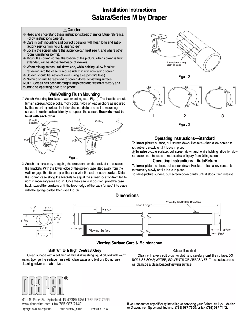 Page 1 de la notice Manuel utilisateur Draper 137052