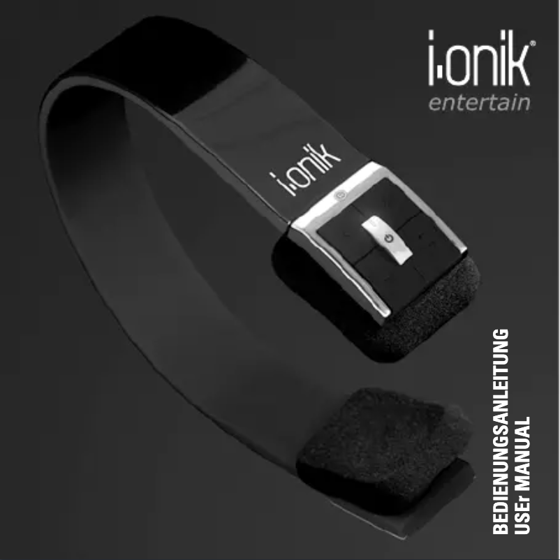 Page 1 de la notice Manuel utilisateur i-onik BTH-002