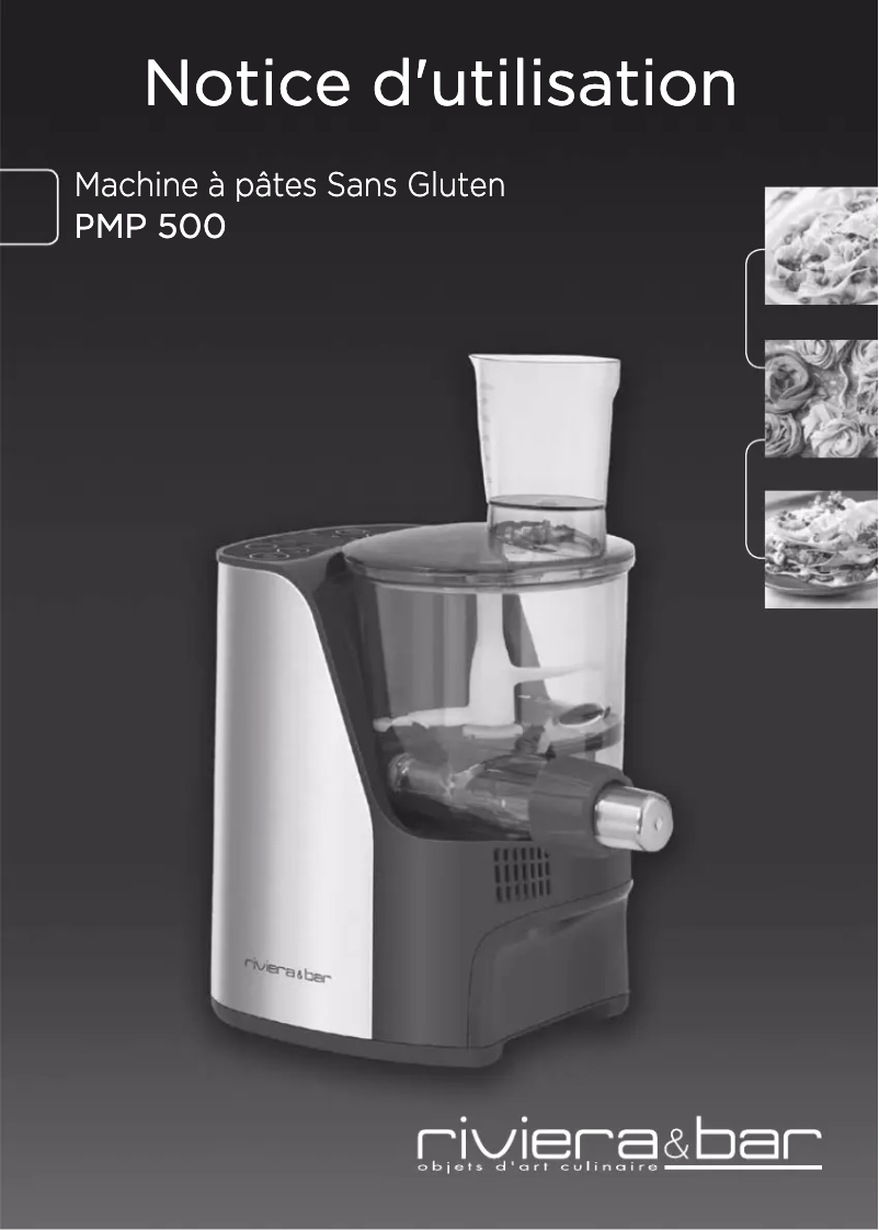 Página 1 del manual Manual de usuario Riviera & Bar PMP500