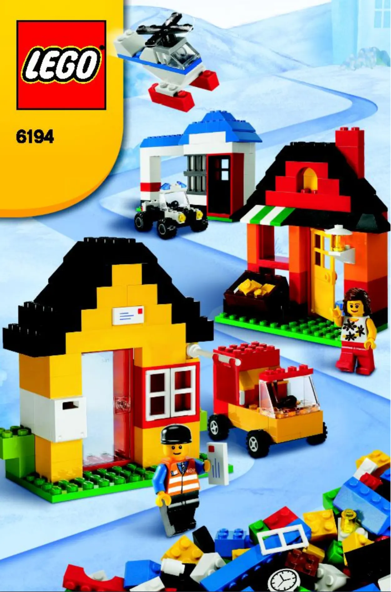 Page 1 de la notice Manuel utilisateur Lego My LEGO® Town