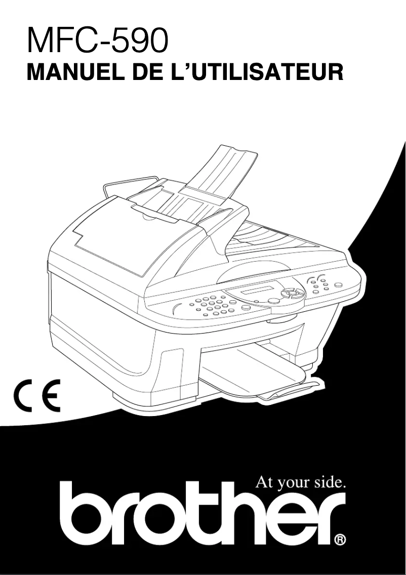 Página 1 del manual Manual de usuario Brother MFC-590