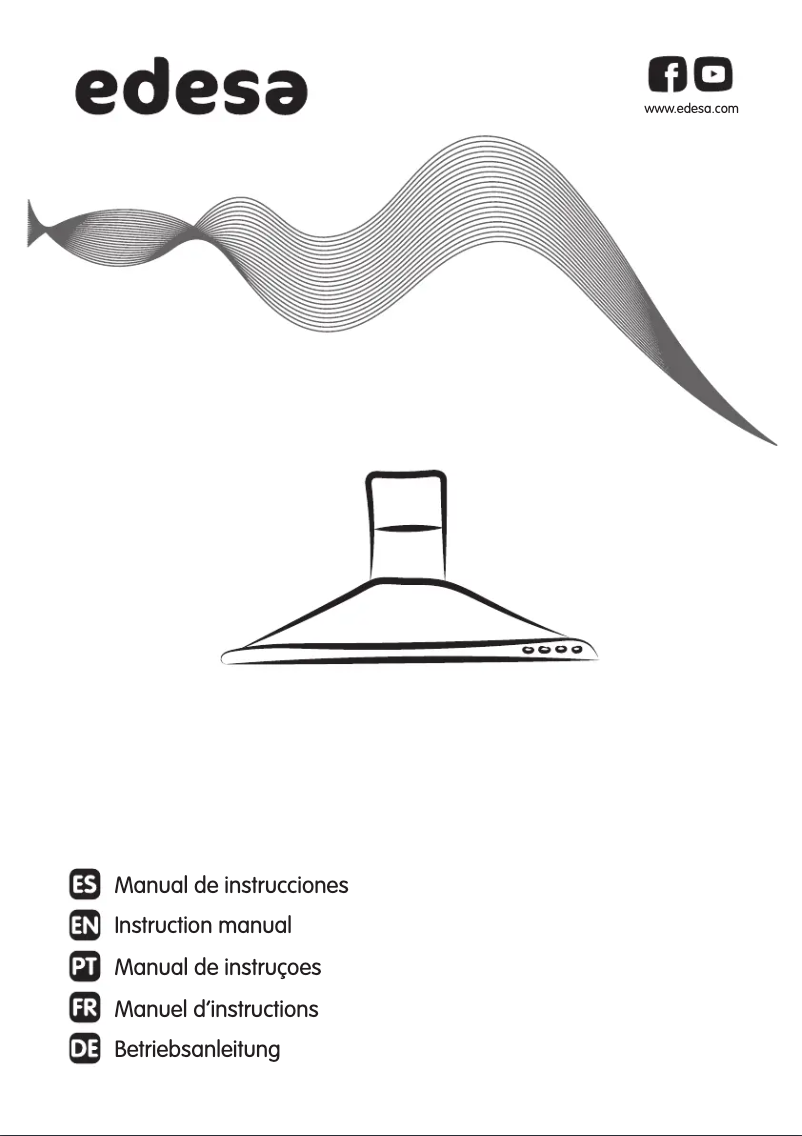 Page 1 de la notice Manuel utilisateur Edesa ECB-9831 XGWH