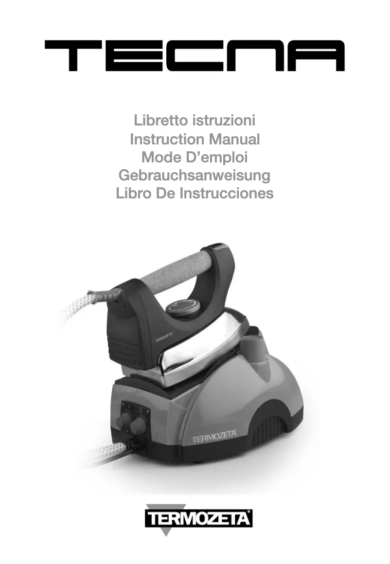 Page 1 de la notice Manuel utilisateur Termozeta Tecna