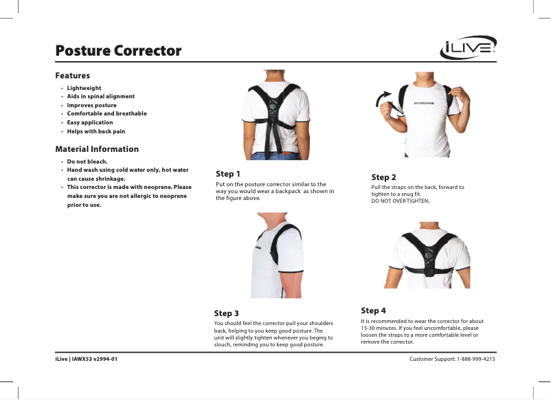 Page 1 de la notice Manuel utilisateur iLive IAWX53