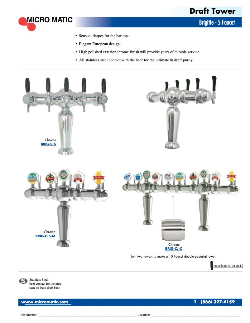 Página 1 del manual Manual de usuario Micro Matic BRIG-5