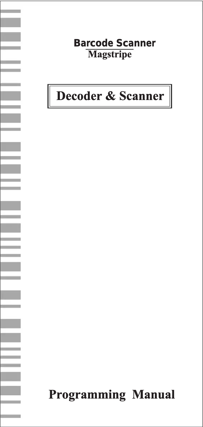 Página 1 del manual Manual de usuario POSline SC2100