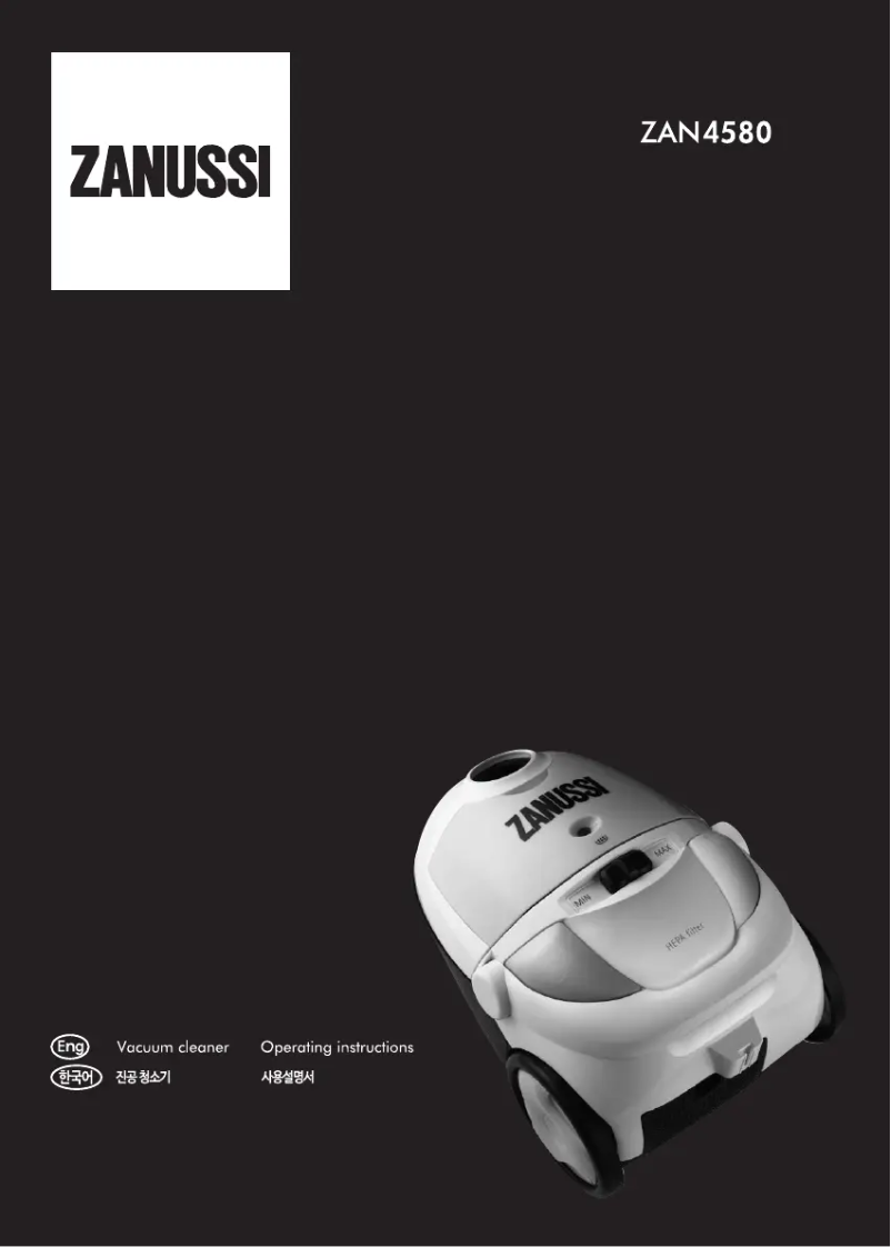 Página 1 del manual Manual de usuario Zanussi ZAN4580