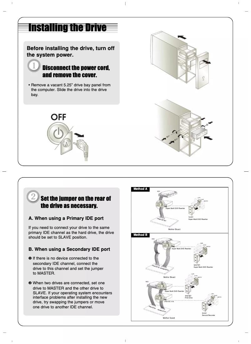 Page 1 de la notice Manuel utilisateur LG GSA-H42L