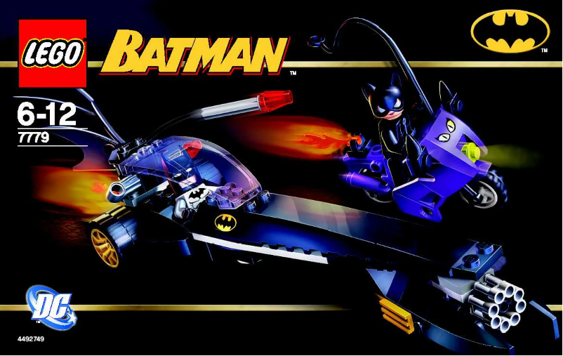 Página 1 del manual Instrucciones visuales Lego Batman 7779