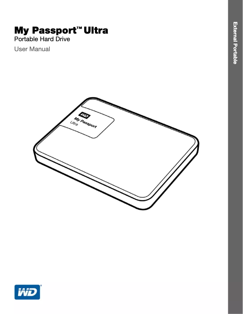 Page 1 de la notice Manuel utilisateur Western Digital My Passport Go 5