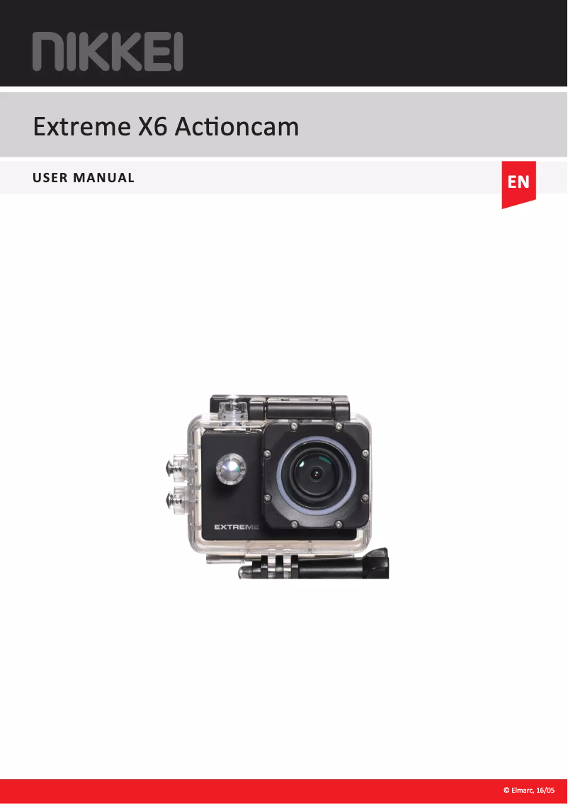 Page 1 de la notice Manuel utilisateur Nikkei Extreme X6
