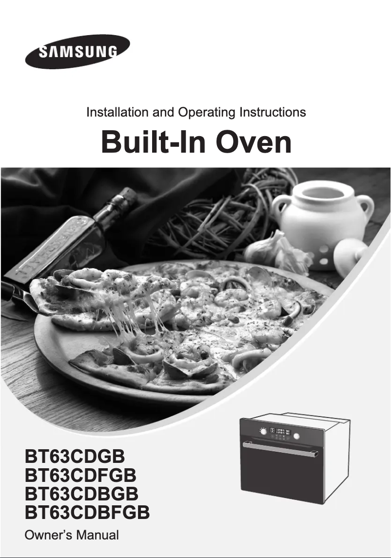 Page 1 de la notice Manuel utilisateur Samsung BT63CDGB