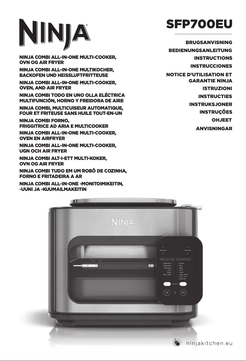 Page 1 de la notice Manuel utilisateur Ninja SFP700EU