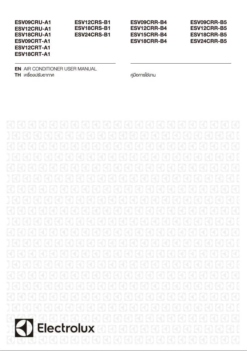 Página 1 del manual Manual de usuario Electrolux ESV24CRR-B5