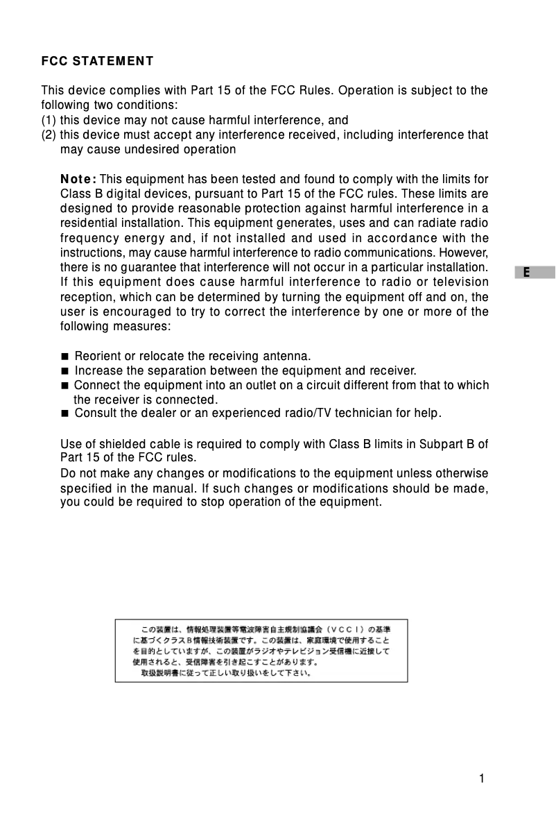 Page 1 de la notice Manuel utilisateur Minox DC 2133