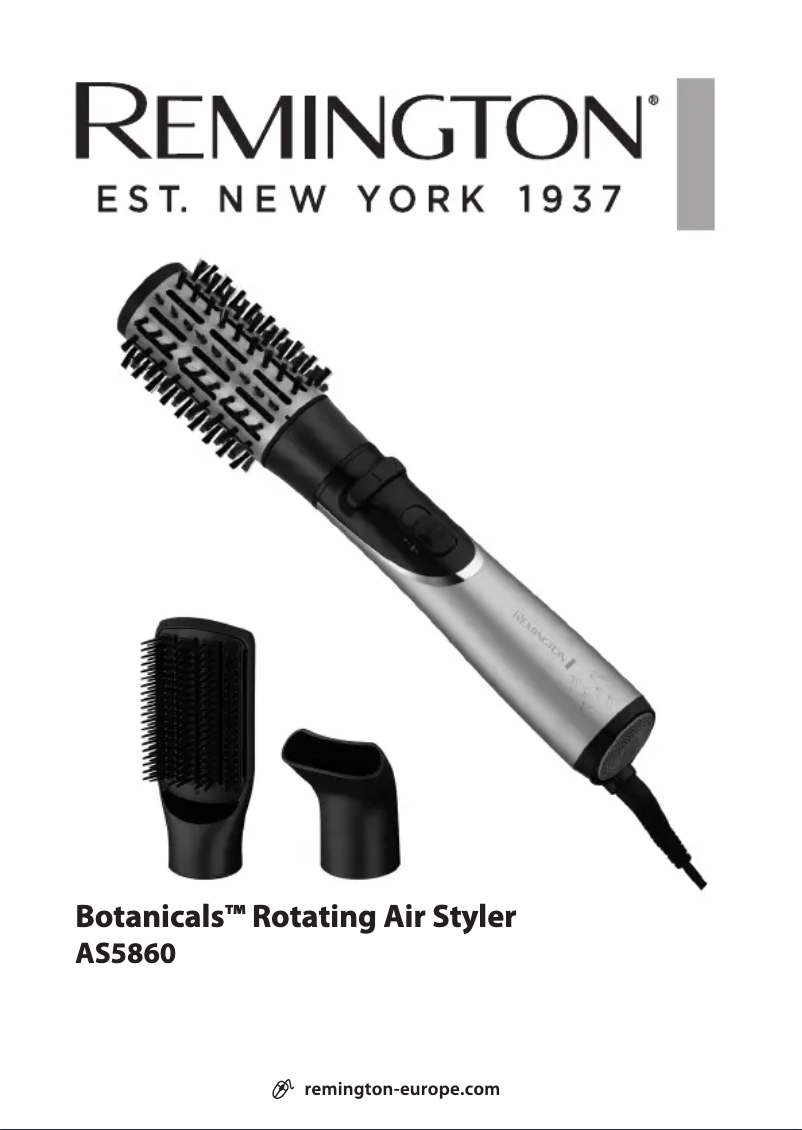 Page 1 de la notice Manuel utilisateur Remington Keratin Protect AC8002