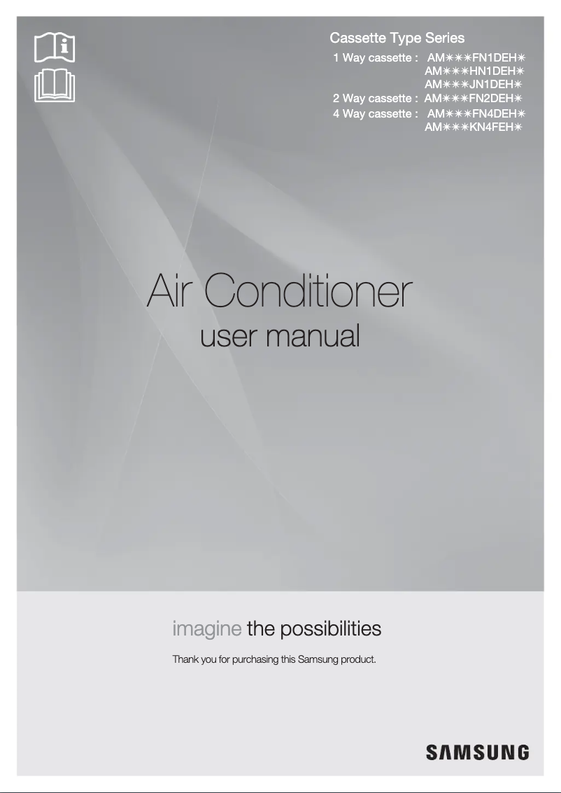 Page 1 de la notice Manuel utilisateur Samsung AM045FN4DEH