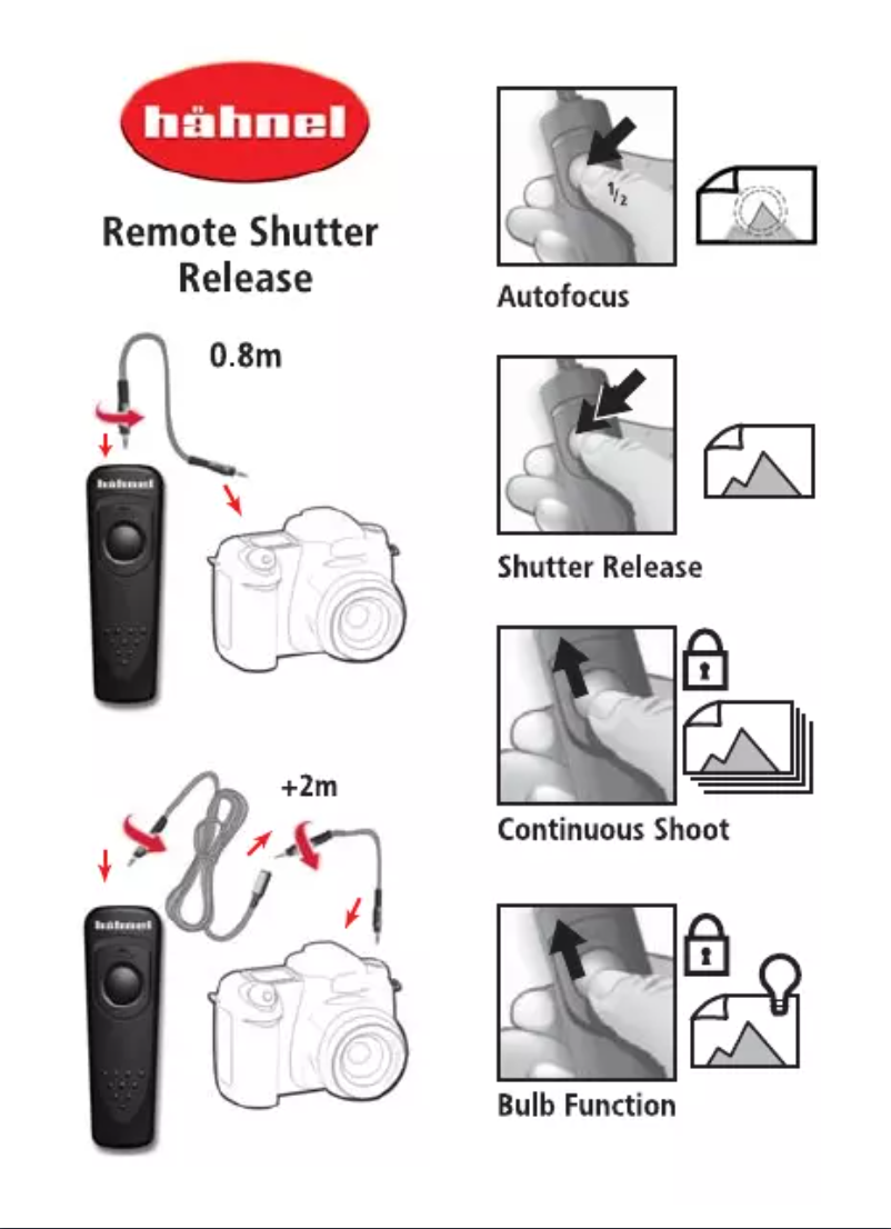 Page 1 de la notice Manuel utilisateur Hähnel HRN 80
